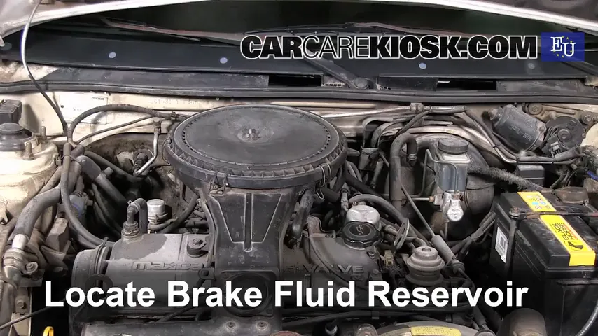 1991 Mazda 323 BG-series 1.3L 4 Cyl. Brake Fluid